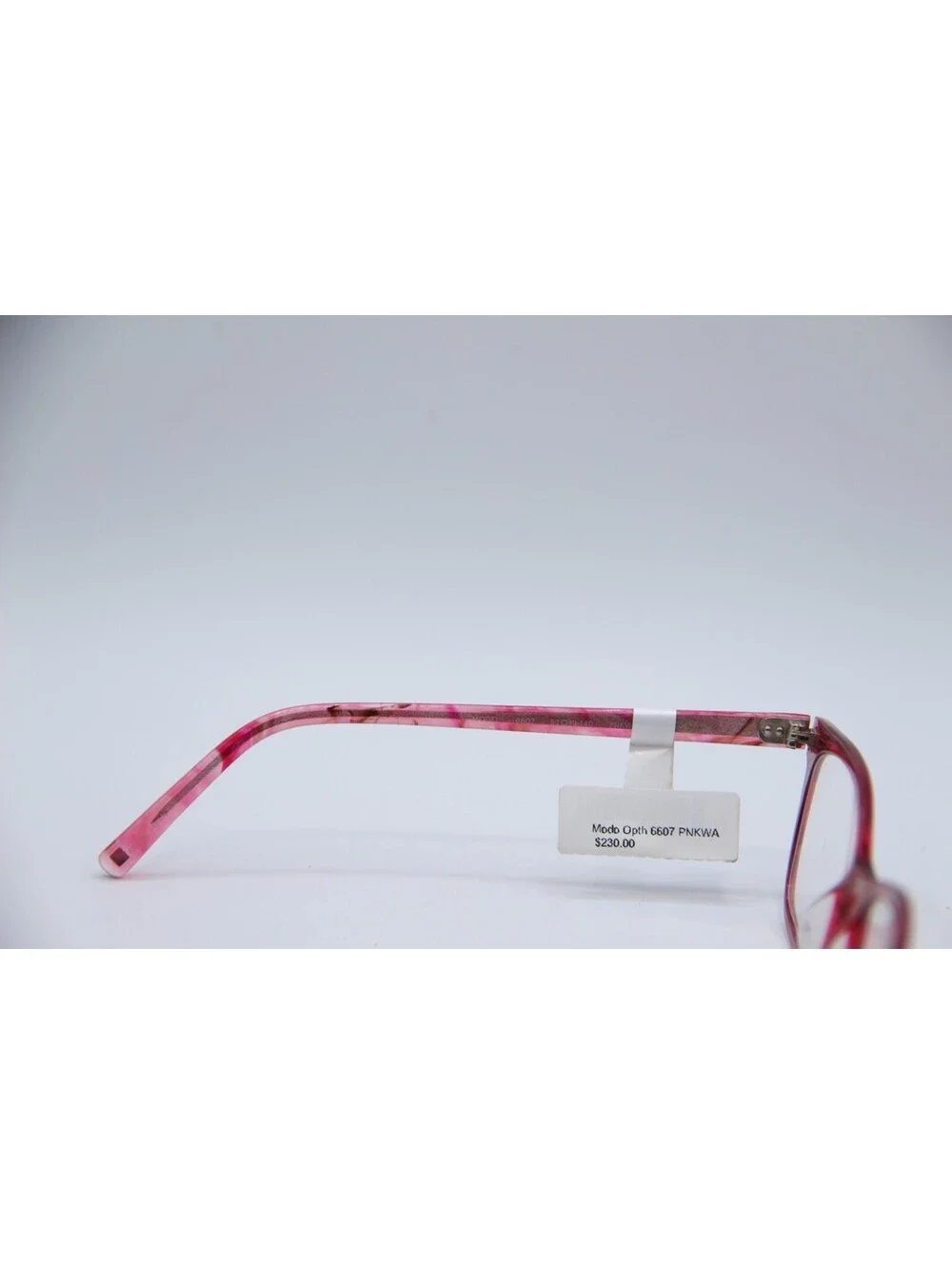 Modo Model 6607 Pnkwa Reddish Pink Authentic Eyeglasses 53-17-140